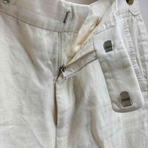 ポロバイラルフローレン Polo by RALPH LAUREN Linen Suit Trousers リネン スーツ トラウザー サイドアジャスター ノータック スラックス パンツ メンズ 32/33