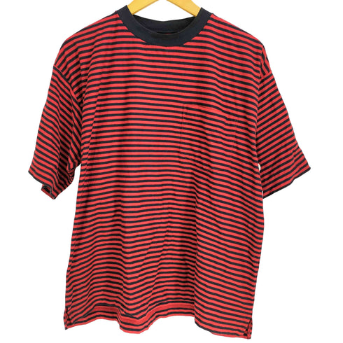 BALLAST ARK BORDER S/S POCKET TEE メンズ import:L