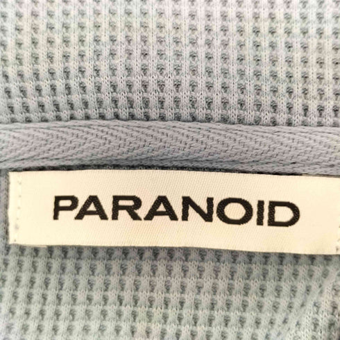 パラノイド PARANOID 24AW Thermal Zip Hoodie【BLU】 メンズ import:S