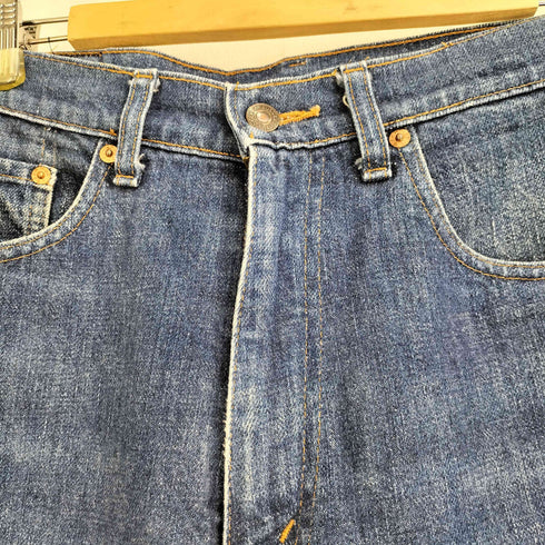 リーバイス Levis 80s 日本製 603-0217 ボタン裏 j22 刻印 テーパードデニムパンツ メンズ W31 L31