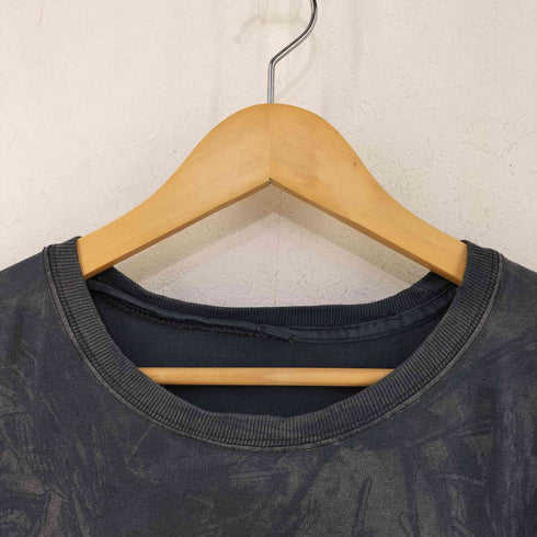 オールオーバーパターン バンドTシャツ メンズ