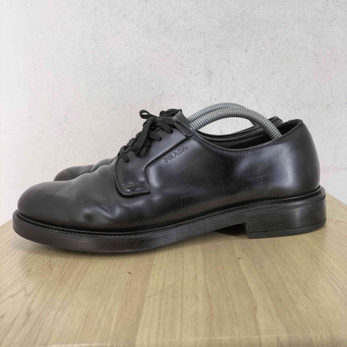 プラダ PRADA プレーントゥ オックスフォードシューズ メンズ 8