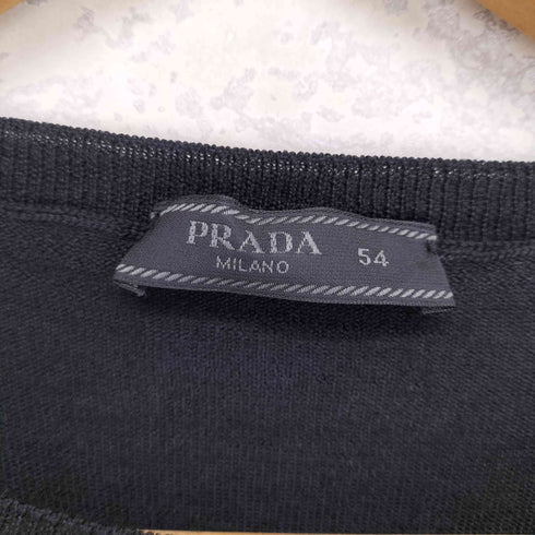 プラダ PRADA 22AW ウールニットクルーネックセーター メンズ 54