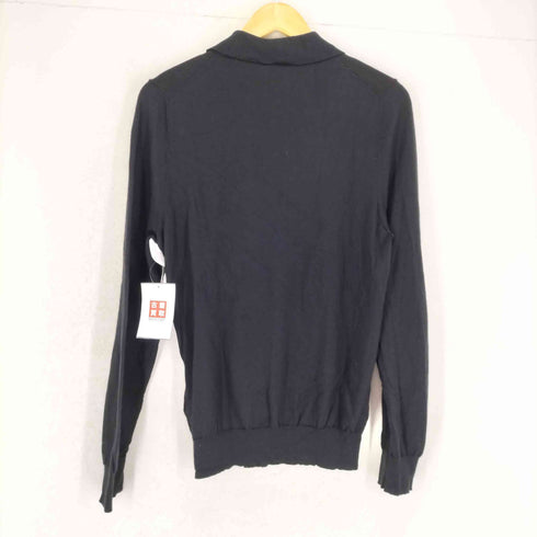 プラダ PRADA 22AW ウールニット L/S ポロシャツ メンズ 50