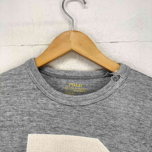 ポロラルフローレン POLO RALPH LAUREN パイルロゴパッチ ボンディングクルーネック スウェット トレーナー メンズ