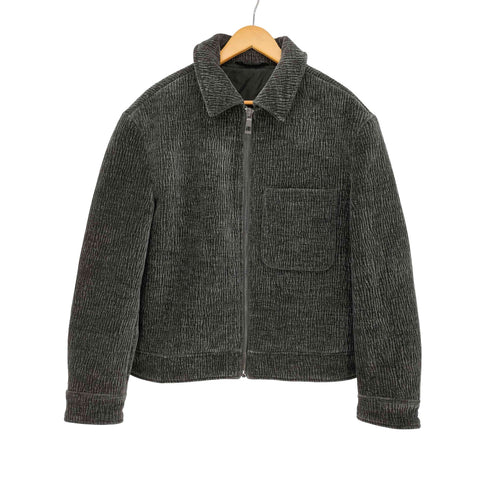 ザラ ZARA TEXTURED CREASED-EFFECT JACKET メンズ import:M