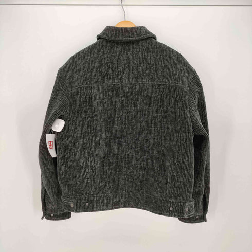 ザラ ZARA TEXTURED CREASED-EFFECT JACKET メンズ import:M
