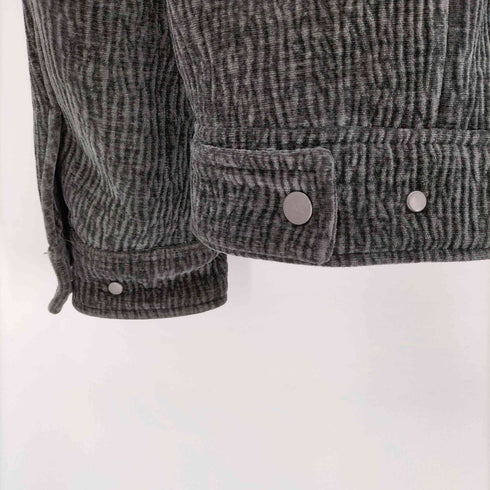 ザラ ZARA TEXTURED CREASED-EFFECT JACKET メンズ import:M
