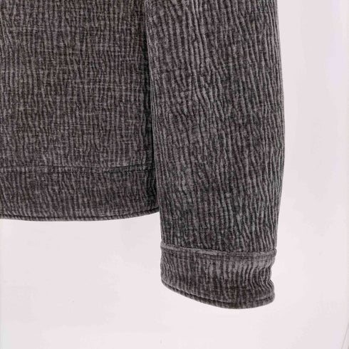 ザラ ZARA TEXTURED CREASED-EFFECT JACKET メンズ import:M