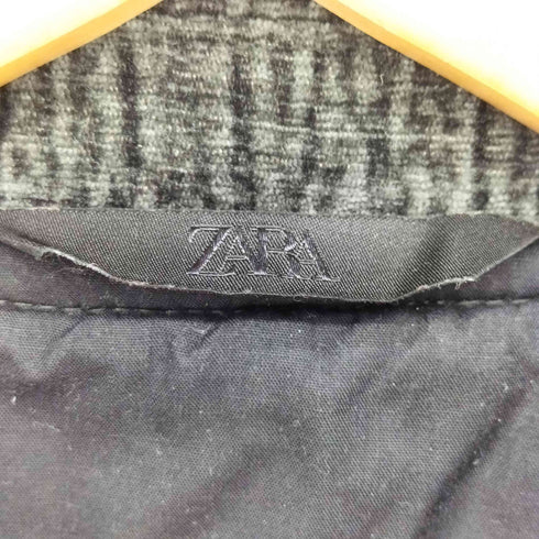 ザラ ZARA TEXTURED CREASED-EFFECT JACKET メンズ import:M