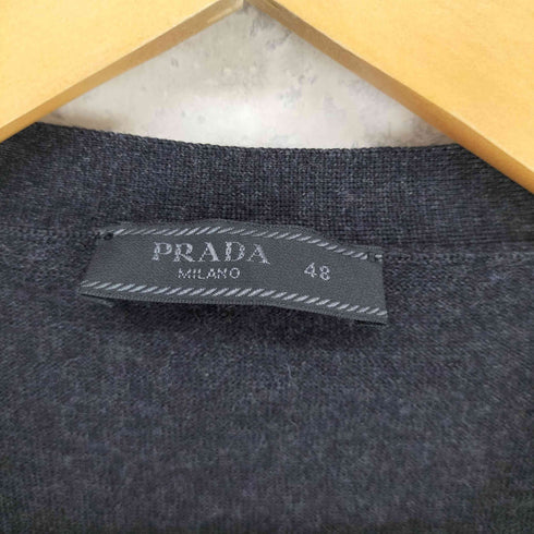 プラダ PRADA 21AW ウールニット カーディガン メンズ 48