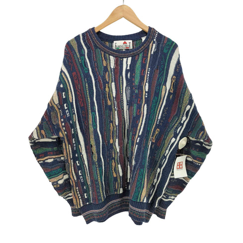 FLORENCE TRICOT ブルガリア製 3Dニット メンズ import:XL