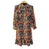 シーイン SHEIN fruda kahlo 花柄フリルシャツワンピース レディース import:XS