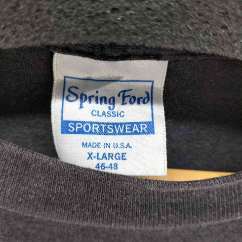SPRING FORD 80S 1989 S/S 両面プリント ムービーTシャツ メンズ import:XL