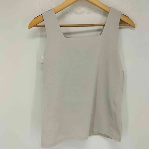 ノーリーズ NOLLEY’S 愛され サテン×ベア天2WAYタンクトップ レディース 36