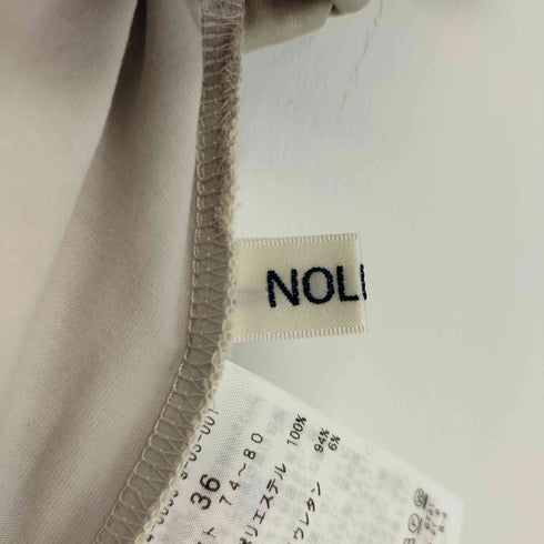 ノーリーズ NOLLEY’S 愛され サテン×ベア天2WAYタンクトップ レディース 36