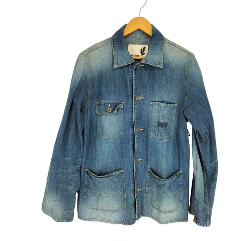 バックナンバー BACK NUMBER デニムカバーオールジャケット メンズ JPN:M