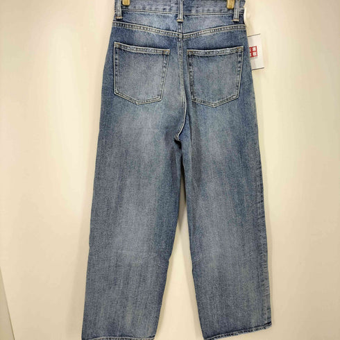 アズールバイマウジー AZUL by moussy 23AW HIGH WAIST DENIM WIDE ハイウエストデニムワイド レディース JPN:M