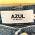 アズールバイマウジー AZUL by moussy 23AW HIGH WAIST DENIM WIDE ハイウエストデニムワイド レディース JPN:M