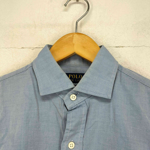 ポロラルフローレン POLO RALPH LAUREN SLIM FIT ワンポイントポニー刺繍 オックスフォード BD シャツ メンズ 32/33