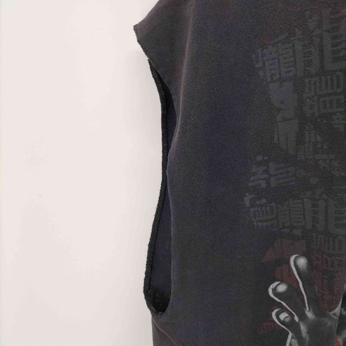 フロントプリント リメイクタンクトップ メンズ import:XL