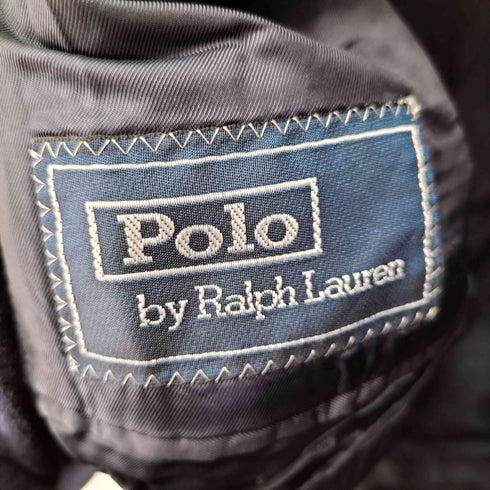 ポロバイラルフローレン Polo by RALPH LAUREN 90-00S MADE IN ITALY カシミア混 3Bウールテーラードジャケット メンズ US:44