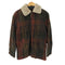 ウールリッチ WOOLRICH 襟ボア チェックスウィングトップ メンズ import:M