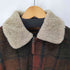 ウールリッチ WOOLRICH 襟ボア チェックスウィングトップ メンズ import:M