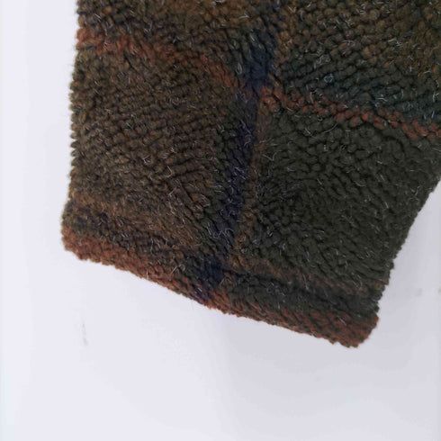 ウールリッチ WOOLRICH 襟ボア チェックスウィングトップ メンズ import:M