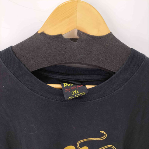 龍 両面プリント S/S Tシャツ メンズ 3XL
