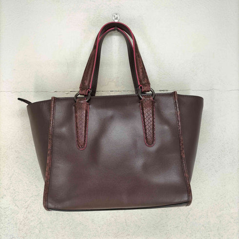 コーチ COACH 2WAY パイソン切替 オールレザーショルダーバッグ レディース