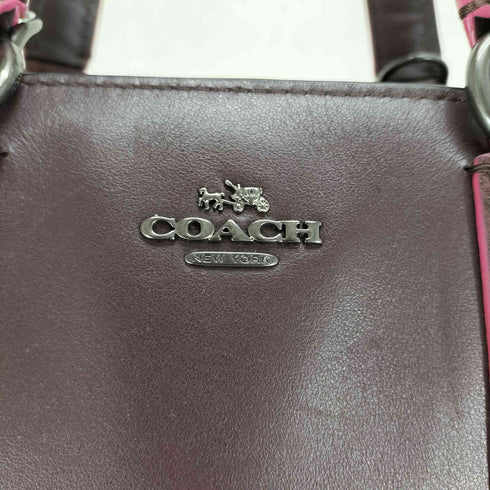 コーチ COACH 2WAY パイソン切替 オールレザーショルダーバッグ レディース