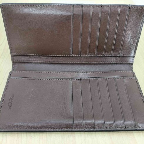 コーチ COACH シグネチャーロゴ 型押し オールレザー長財布 レディース