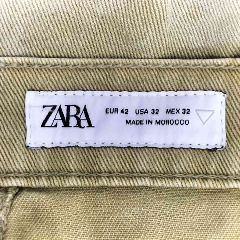 ザラ ZARA ユーティリティポケットカーゴパンツ メンズ 32