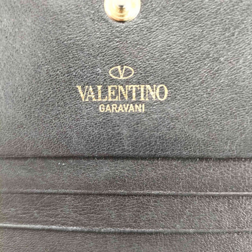 ヴァレンティノガラヴァーニ VALENTINO GARAVANI ロックスタッズ 二つ折りレザーウォレット メンズ
