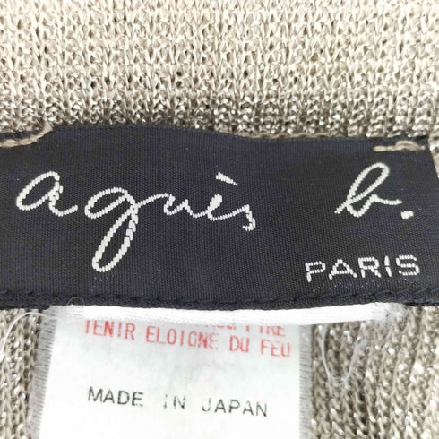 アニエスベー agnes b. ラメニット スカート レディース JPN:2