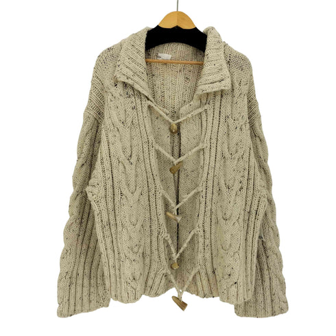 HAND KNIT JUNKO トグル オーバーサイズ カーディガン メンズ