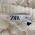 ザラ ZARA コントラスト ニット カーディガン レディース import:S