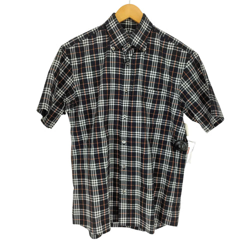 バーバリーロンドン BURBERRY LONDON ノヴァチェック 半袖シアサッカーシャツ メンズ JPN:M