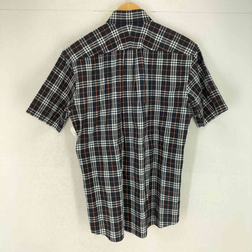 バーバリーロンドン BURBERRY LONDON ノヴァチェック 半袖シアサッカーシャツ メンズ JPN:M