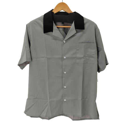 d'homme a homme S/S バイカラー開襟シャツ メンズ JPN:M