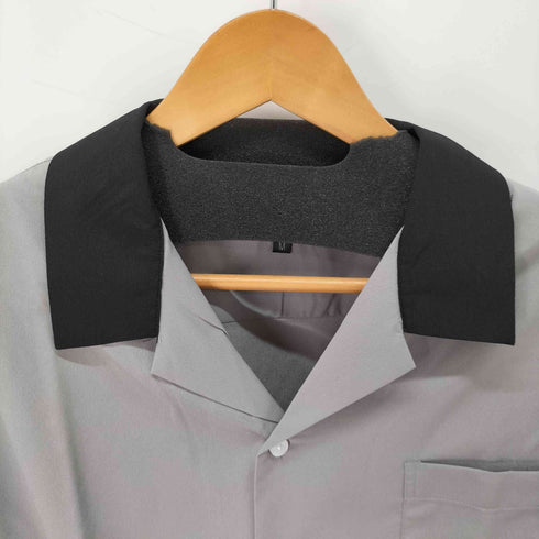 d'homme a homme S/S バイカラー開襟シャツ メンズ JPN:M