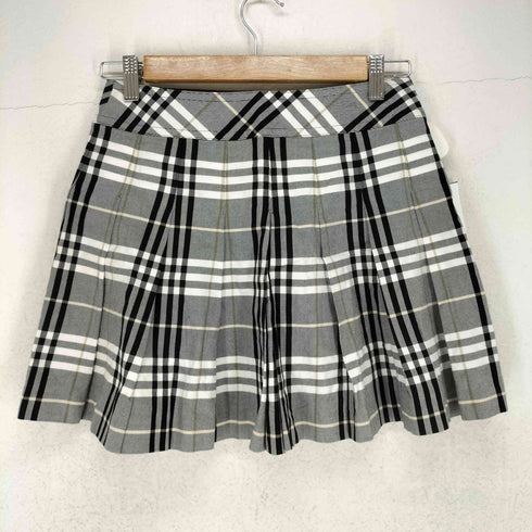 バーバリーロンドン BURBERRY LONDON チェック柄プリーツスカート レディース 38