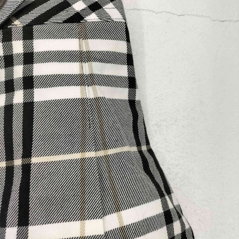 バーバリーロンドン BURBERRY LONDON チェック柄プリーツスカート レディース 38