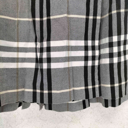 バーバリーロンドン BURBERRY LONDON チェック柄プリーツスカート レディース 38