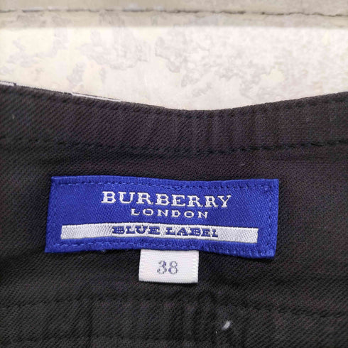 バーバリーロンドン BURBERRY LONDON チェック柄プリーツスカート レディース 38