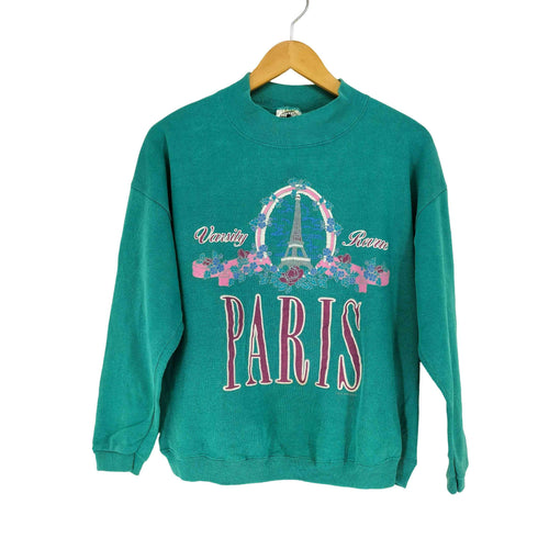 ROBS INTERNATIONAL PARIS 発泡プリントスウェット MADE IN USA メンズ ONE SIZE