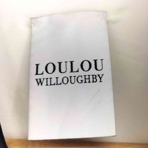 ルルウィルビー LOULOU WILLOUGHBY ビジュー装飾 ノースリーブシャツワンピース レディース JPN:2