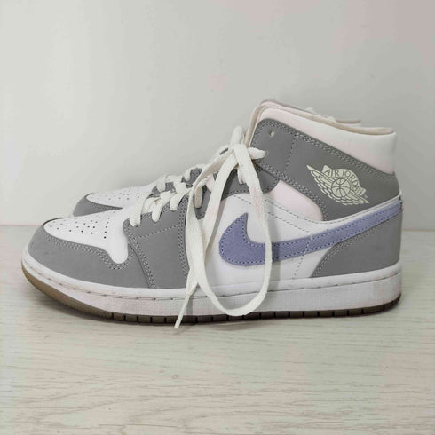 ジョーダンブランド JORDAN BRAND Air Jordan 1 Mid Wolf Grey メンズ JPN:26