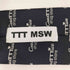 ティーモダンストリートウエア TTT_MSW アーティストコラボ 総柄ネクタイ メンズ